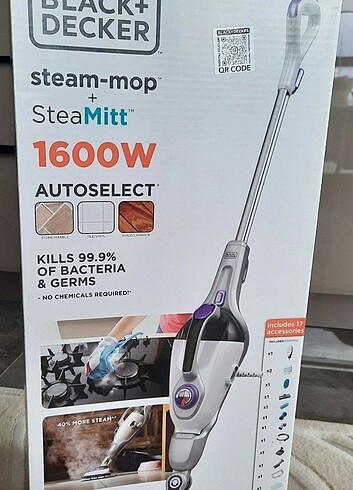 Black decker buharlı temizlik