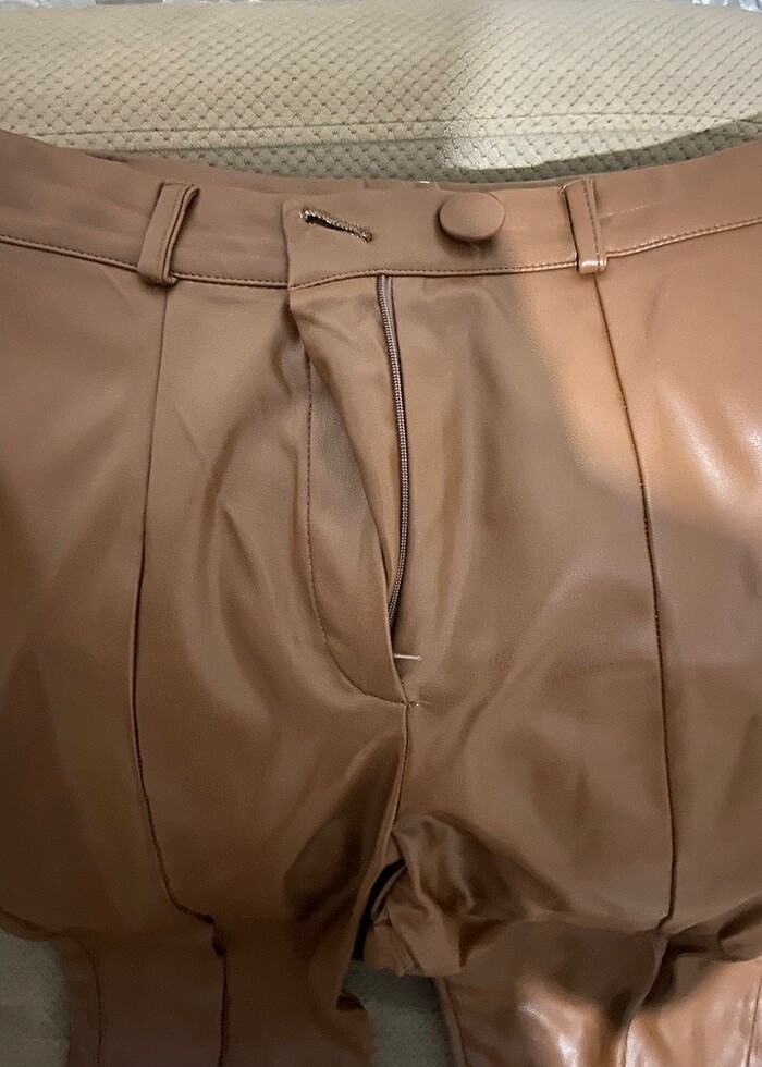 Deri pantolon içi şardonlu - Görsel 2