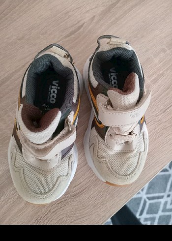 Vicco erkek Çocuk Bej Yılan Desenli Sneakers