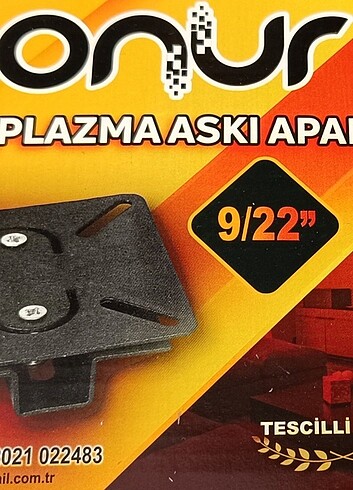 Monitor askı apratı onur 9/22