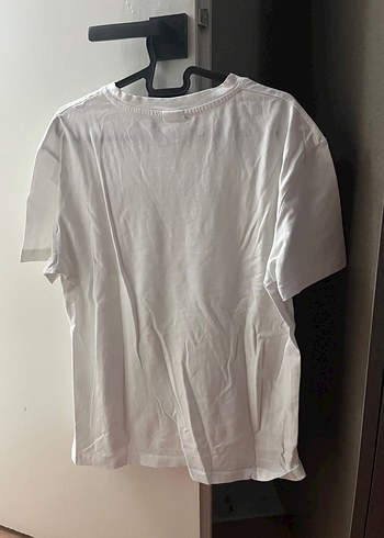 l Beden beyaz Renk Lacoste Kadın Beyaz Baskılı Pamuklu Tişört