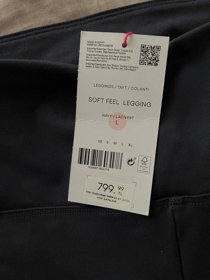 Kadın Spor Tayt PENTİ - Görsel 3