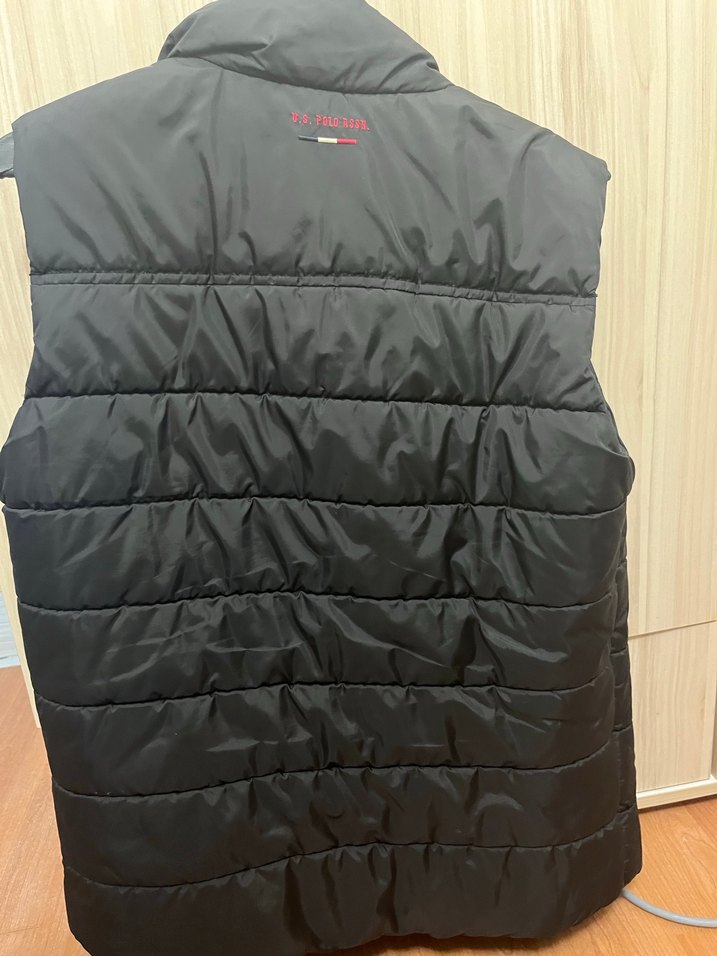 Siyah Erkek Fermuarlı Yelek - Görsel 3