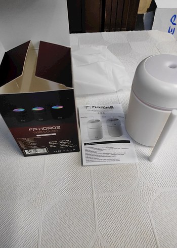 Beyaz Mini Hava Temizleyici ve Nemlendirici - Görsel 5