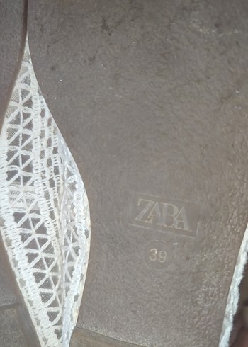 Beyaz Dantel Detaylı Bohem Kadın Espadril - Görsel 3