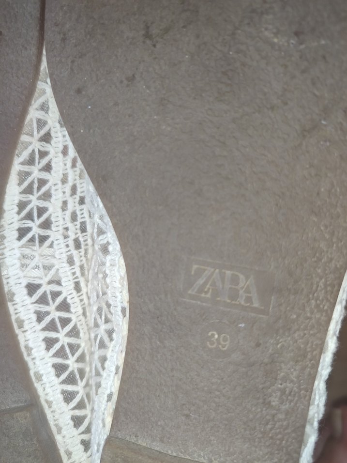 Beyaz Dantel Detaylı Bohem Kadın Espadril - Görsel 3