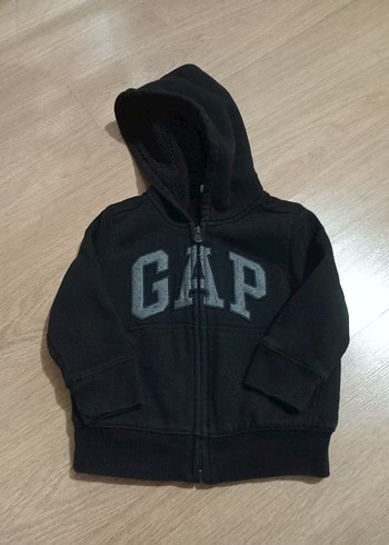 GAP Erkek Çocuk Kapüşonlu Fermuarlı Sweatshirt - Görsel 2