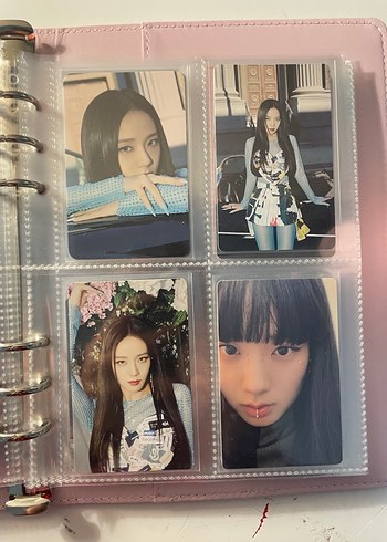 Jisoo orjinal amortage, me, born pink the girls pc pob - Görsel 11