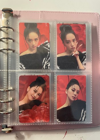 Jisoo orjinal amortage, me, born pink the girls pc pob - Görsel 10