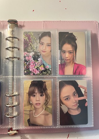 Jisoo orjinal amortage, me, born pink the girls pc pob - Görsel 8