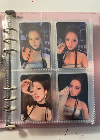 Jisoo orjinal amortage, me, born pink the girls pc pob - Görsel 2