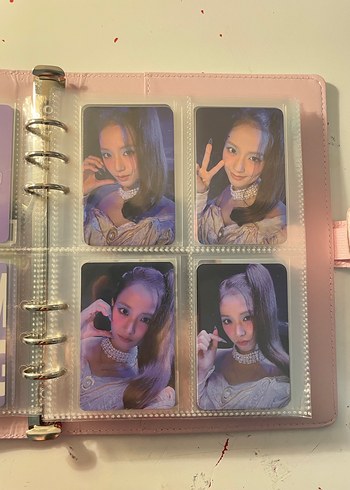 Jisoo orjinal amortage, me, born pink the girls pc pob - Görsel 5