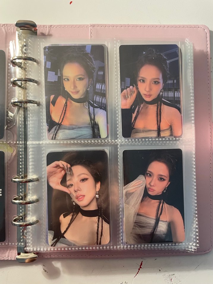 Jisoo orjinal amortage, me, born pink the girls pc pob - Görsel 2