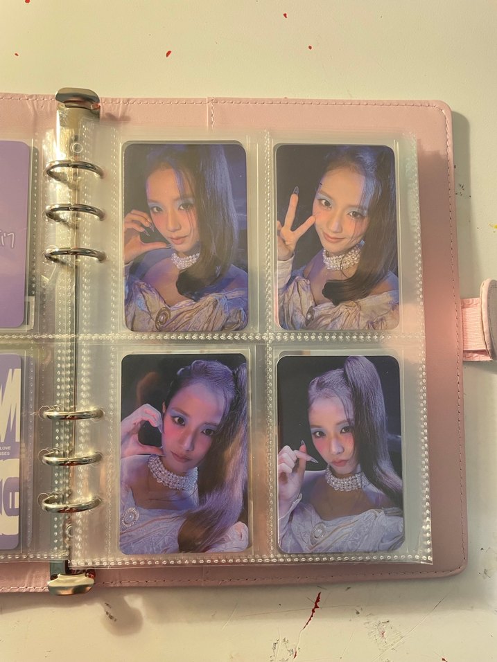 Jisoo orjinal amortage, me, born pink the girls pc pob - Görsel 5
