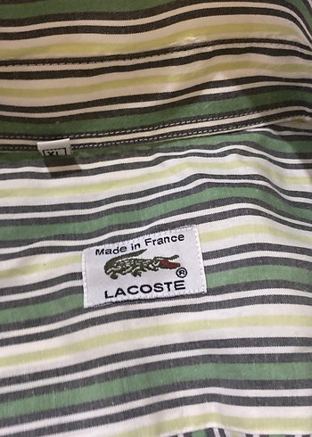 Erkek Yeşil Gri Çizgili Kısa Kollu Gömlek - Görsel 2