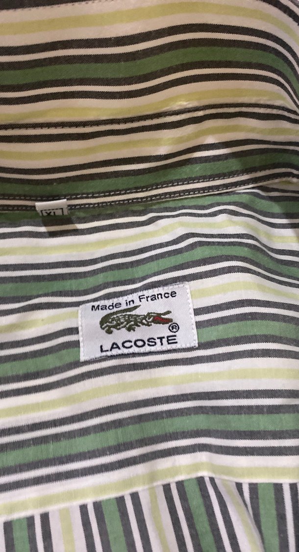 Erkek Yeşil Gri Çizgili Kısa Kollu Gömlek - Görsel 2