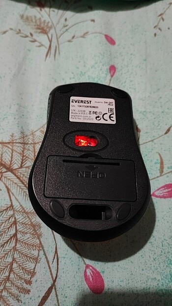  Beden Everest Kablosuz USB girişli mouse