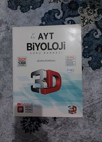AYT BİYOLOJİ SORU bankası 