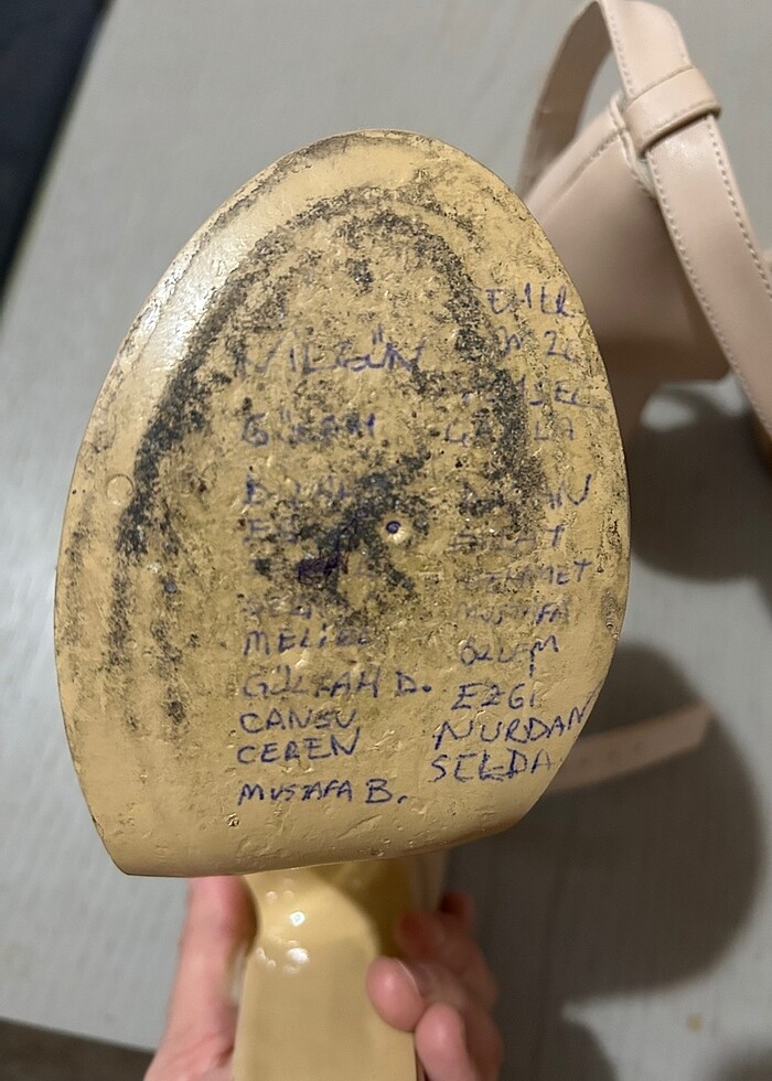 İnci marka topuklu ayakkabı - Görsel 3