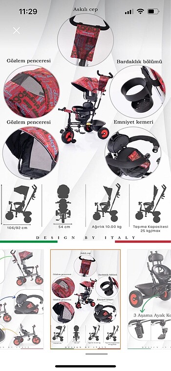 Prego Prego 3 tekerlekli bisiklet