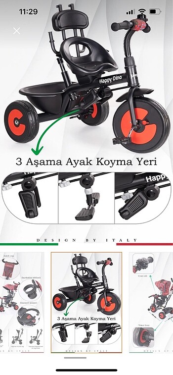 Diğer Beden Prego 3 tekerlekli bisiklet