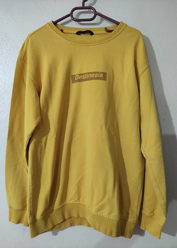 Sarı Sweatshirt - Görsel 2