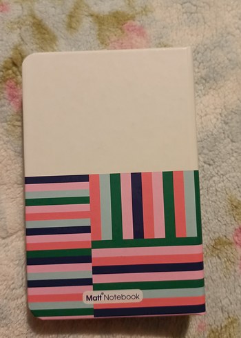 Çizgili Renkli Defter - Görsel 2