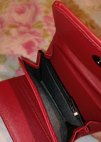 Bordo Kadın Cüzdan - Görsel 4