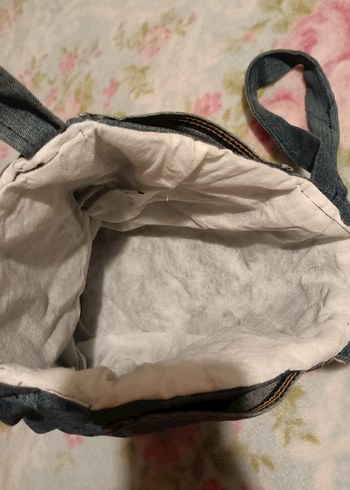 Mavi Kot Omuz Çantası - Görsel 3