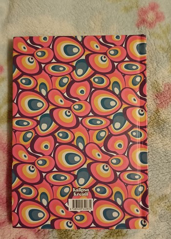 Çok Renkli Desenli Çizgili Orta Boy Defter - Görsel 2
