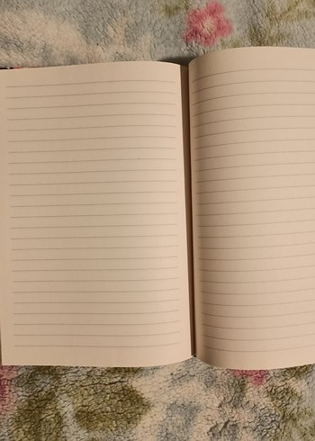 Çok Renkli Desenli Çizgili Orta Boy Defter - Görsel 3