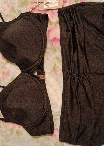 Siyah Pierre Cardin bikini takımı - Görsel 2