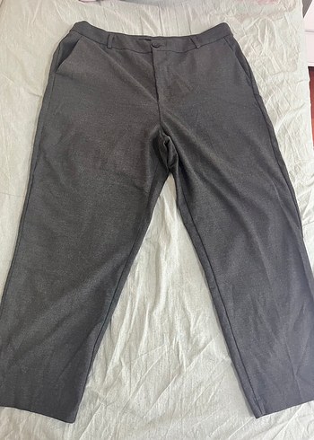 Gri Kumaş kadın Pantolon loose fit