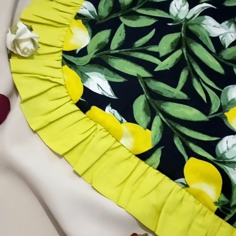 Çift Kat Desenli Mutfak önlüğü - Görsel 4