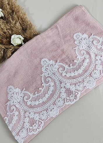 Güpürlü Bohça seti - Gelin bohçası - Nişan bohçası - Çeyizlik - Görsel 4