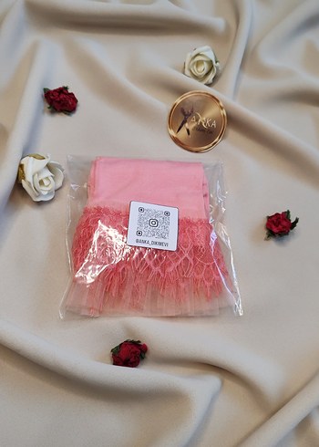 Dantel Detaylı Pembe Kolluk - Görsel 4