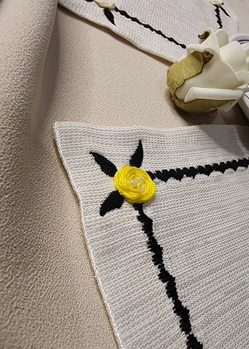 Nakışlı kahve sunum peçeteleri - Görsel 5