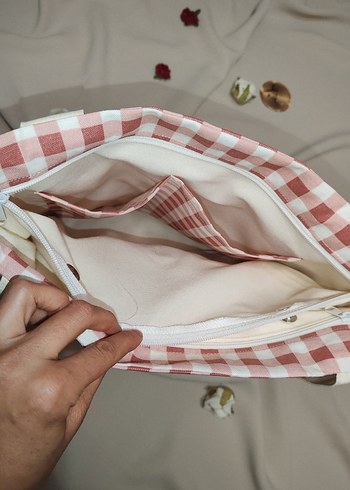 Nakışlı Dantel Detaylı Kadın Çanta - Görsel 10