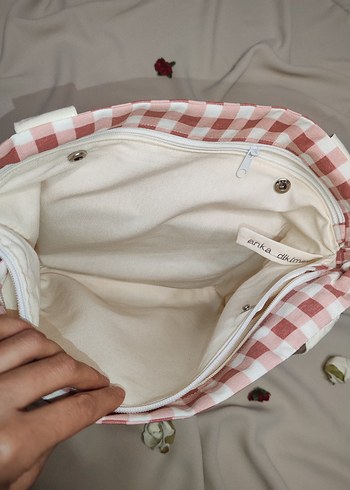 Nakışlı Dantel Detaylı Kadın Çanta - Görsel 9