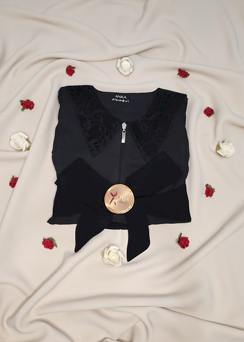 40-42 Beden Tesettür Ferace - Görsel 6