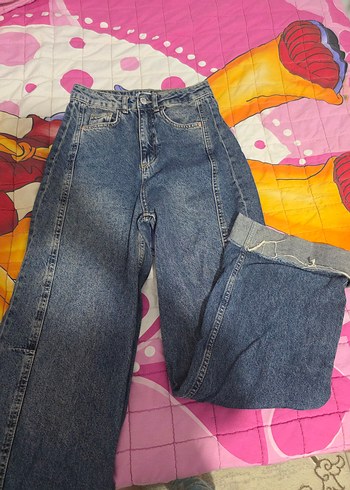 Defacto Mavi Yuksek Bel Denim Jean