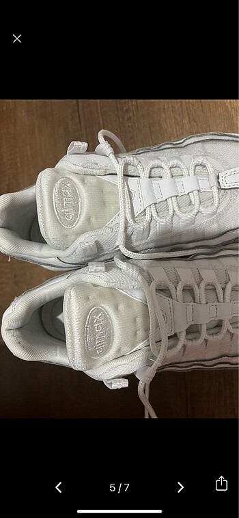 39 Beden beyaz Renk Nike air max 95