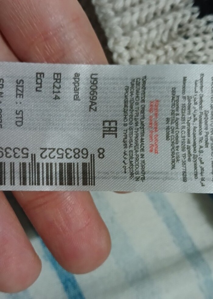 İkili triko eldiven leopar desenli - Görsel 2