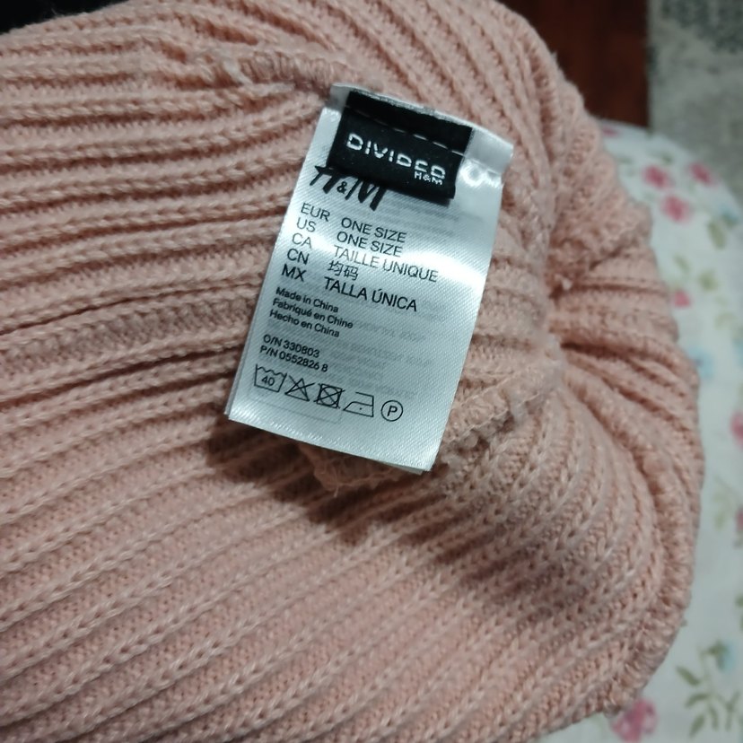 Pembe Örgü Kadın Bere - Görsel 4