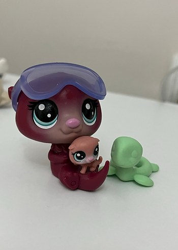 ORİJİNAL LPS Miniş Mor Figür Seti - Aksiyon Figürleri