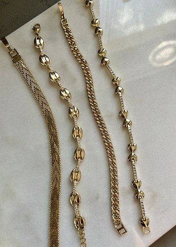 Accessorize Yıldız Altın Renkli Gold Kadın Bileklik