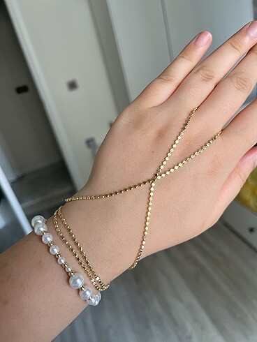 Beden altın Renk Gold Pullu Şahmeran