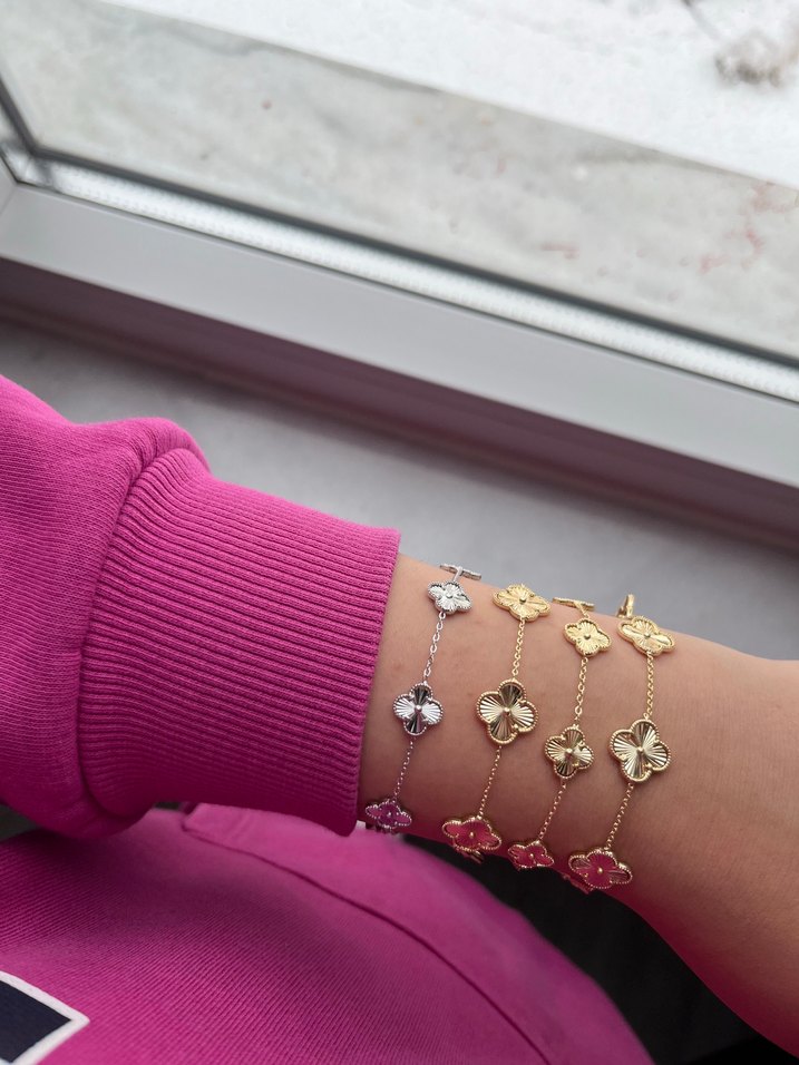 Van Cleef Altın bileklik - Görsel 3