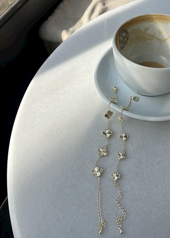 van cleef Yonca Altın Renk Kadın bileklik - Görsel 2