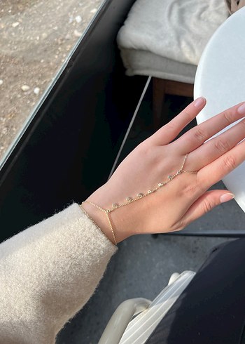 Altın Renkli Zincir Gold Taşlı Şahmeran - Görsel 2